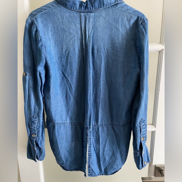 Cloth and stone denim button up - Picture 3 of 8